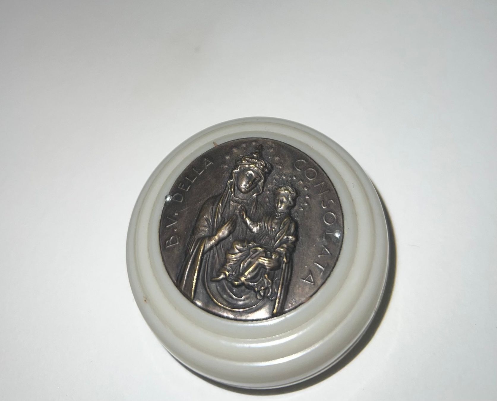 Statuette: Madonna, Antike Dose – Usato da St. Gallen venduto da winona04 1
