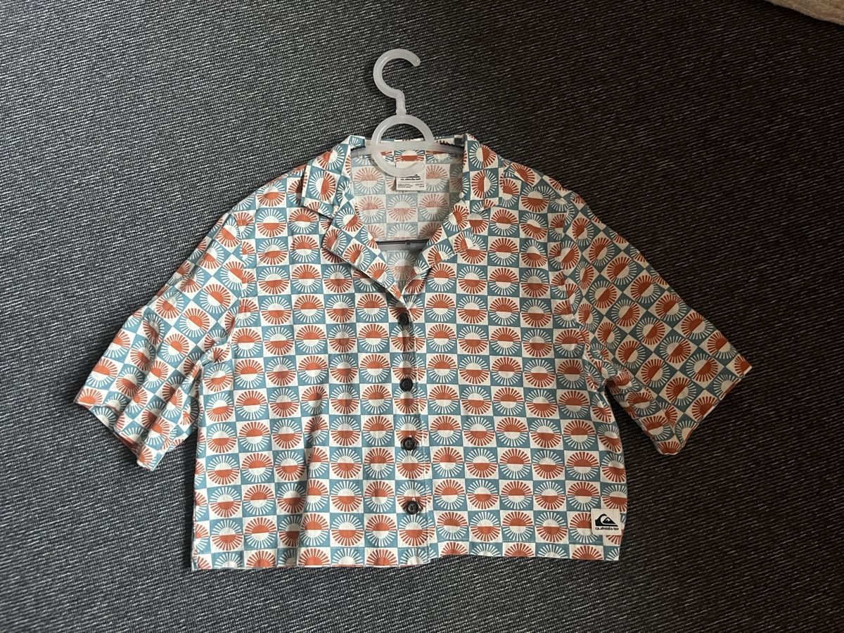 Quiksilver Camicette: Quicksilver Hemd Damen, XS – Nuovo (secondo la descrizione) da Innertkirchen venduto da salmalo
