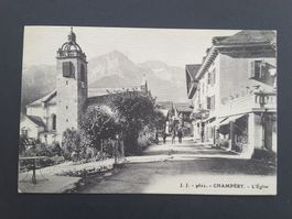 AK Champéry. - L'Église , Wallis