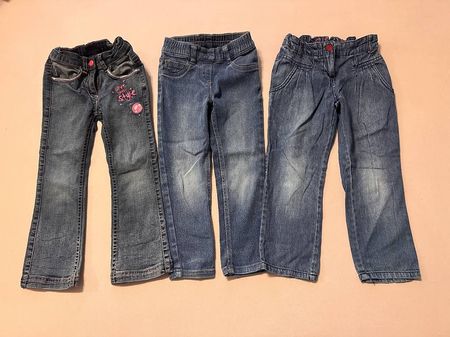 Jeans Mädchen 3 Stück gr.104