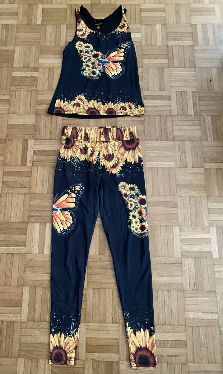 Leggings: Top und Leggins Set 2 Teilig – Gebraucht aus Schaffhausen von mar_jk9z