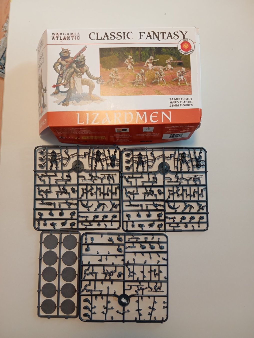 Kit di modellismo & Modellini statici: Wargames Atlantic: Lizardmen – Usato da Rodels venduto da eli_g8n7
