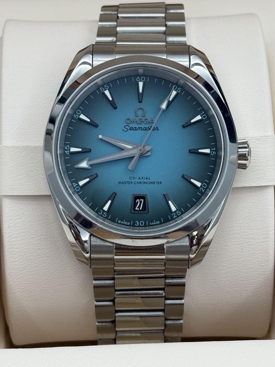 Omega Orologi: Omega Seamaster Aqua Terra Blue – Usato da Zürich venduto da watchdealer-24 1