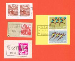 Bahnpoststempel Uzwil
