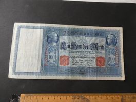 Dt. Reich 1910, 100 Mark - sog. Flottenhunderter