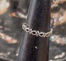 FEINER RING IN 800 SILBER