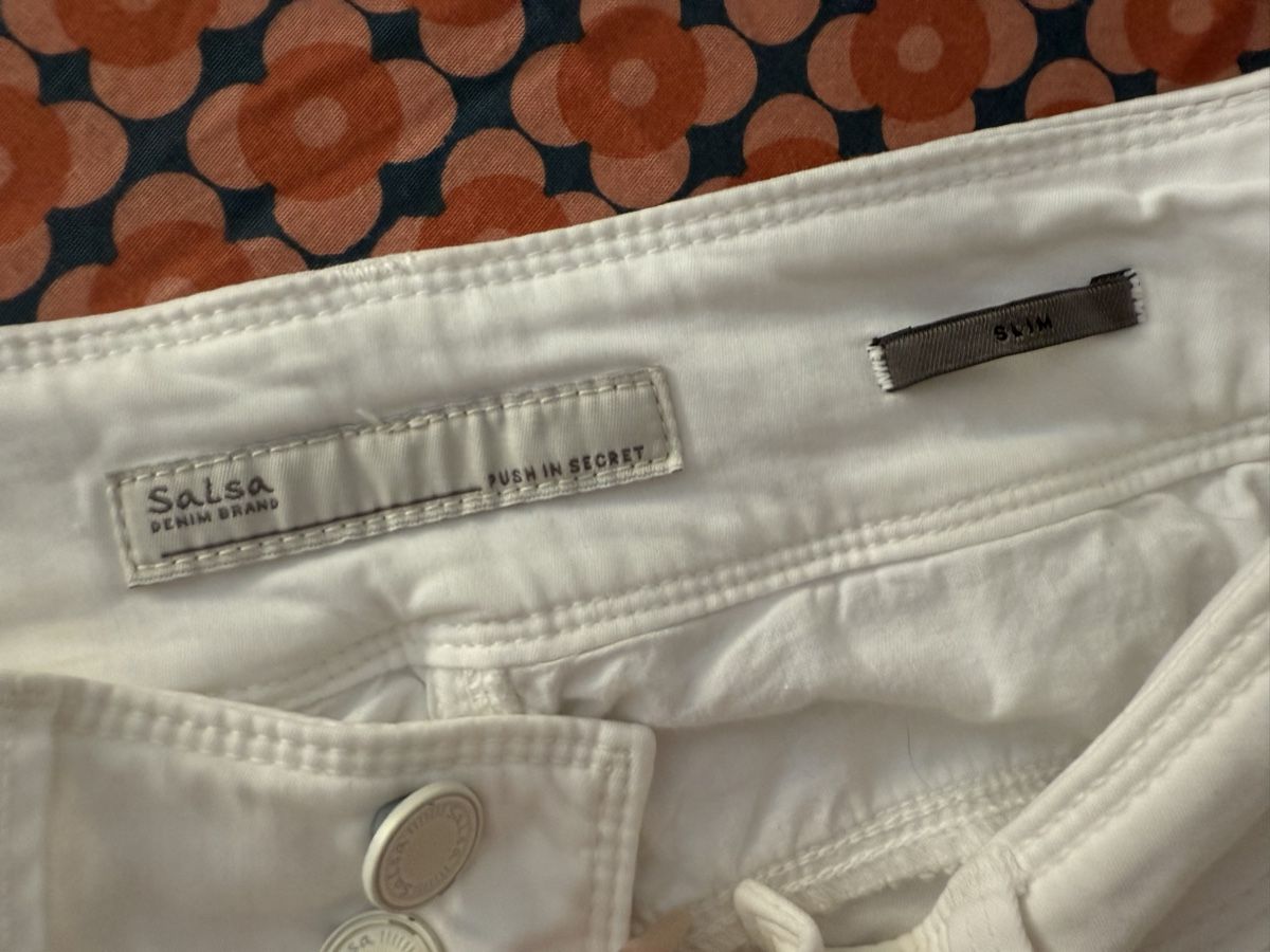 Salsa Pantaloni: Salsa Hose, weiss, Gr. S – Usato da Adliswil venduto da wio_78dl 3