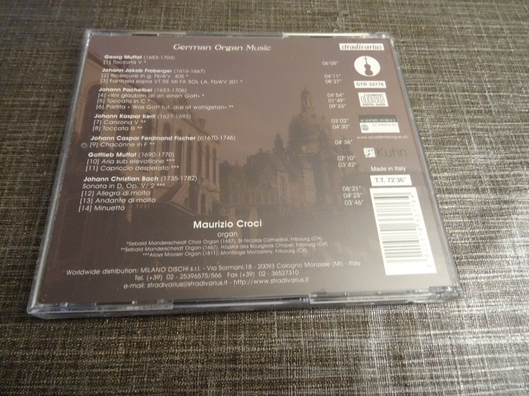 CDs: German Organ Orgel Music CD – Gebraucht aus Olten von Disc-Ausverkauf 1