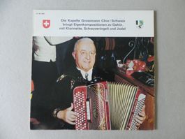 Kapelle Grossmann Chur Schallplatte LP