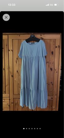 Max Mara Sommerkleid XL Seide Baumwolle