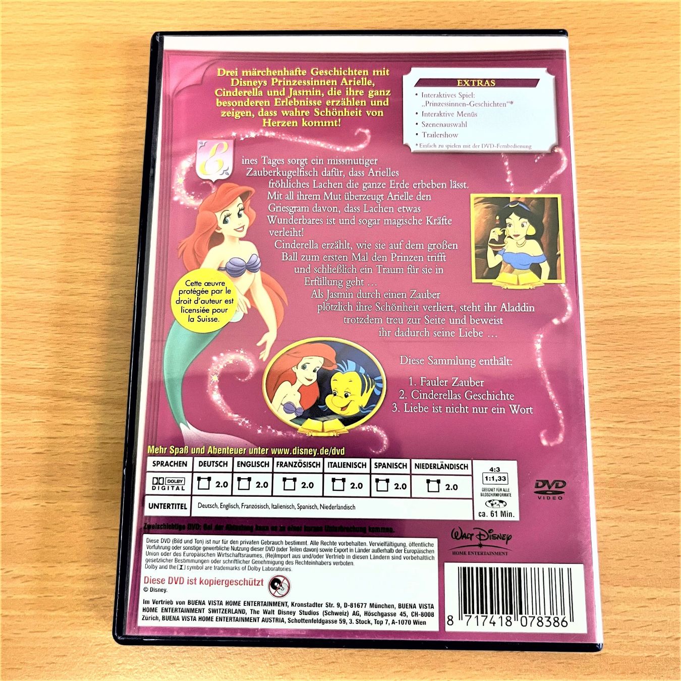 Tutti i DVDs: DVD - Prinzessinnen Träume Vol. 3 – Usato da Amlikon-Bissegg venduto da allerlei-versand 2