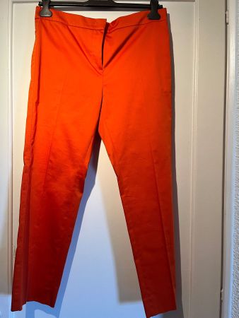 Max Mara Pantalon Orange Taille 44 Neuf
