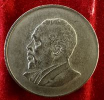 Münze Kenia 1 Shilling 1966 guter Zustand
