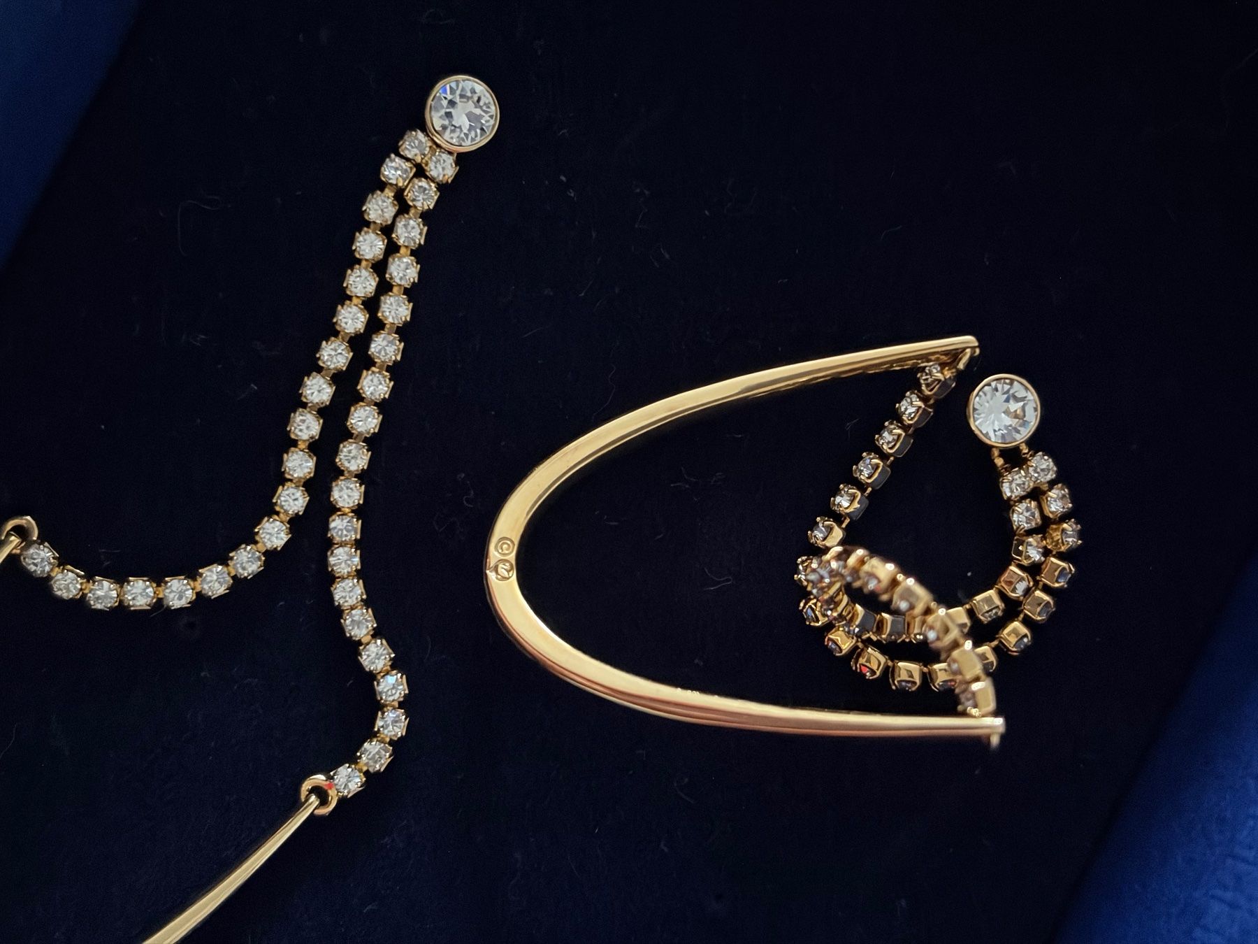 Swarovski Orecchini pendenti & Orecchini a lobo: Swarovski Long Earrings – Usato da Luzern venduto da AM2nd 4