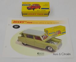 Dinky Toys 557 Ami 6 Citroën Vert Clair 1/43 Super Détail