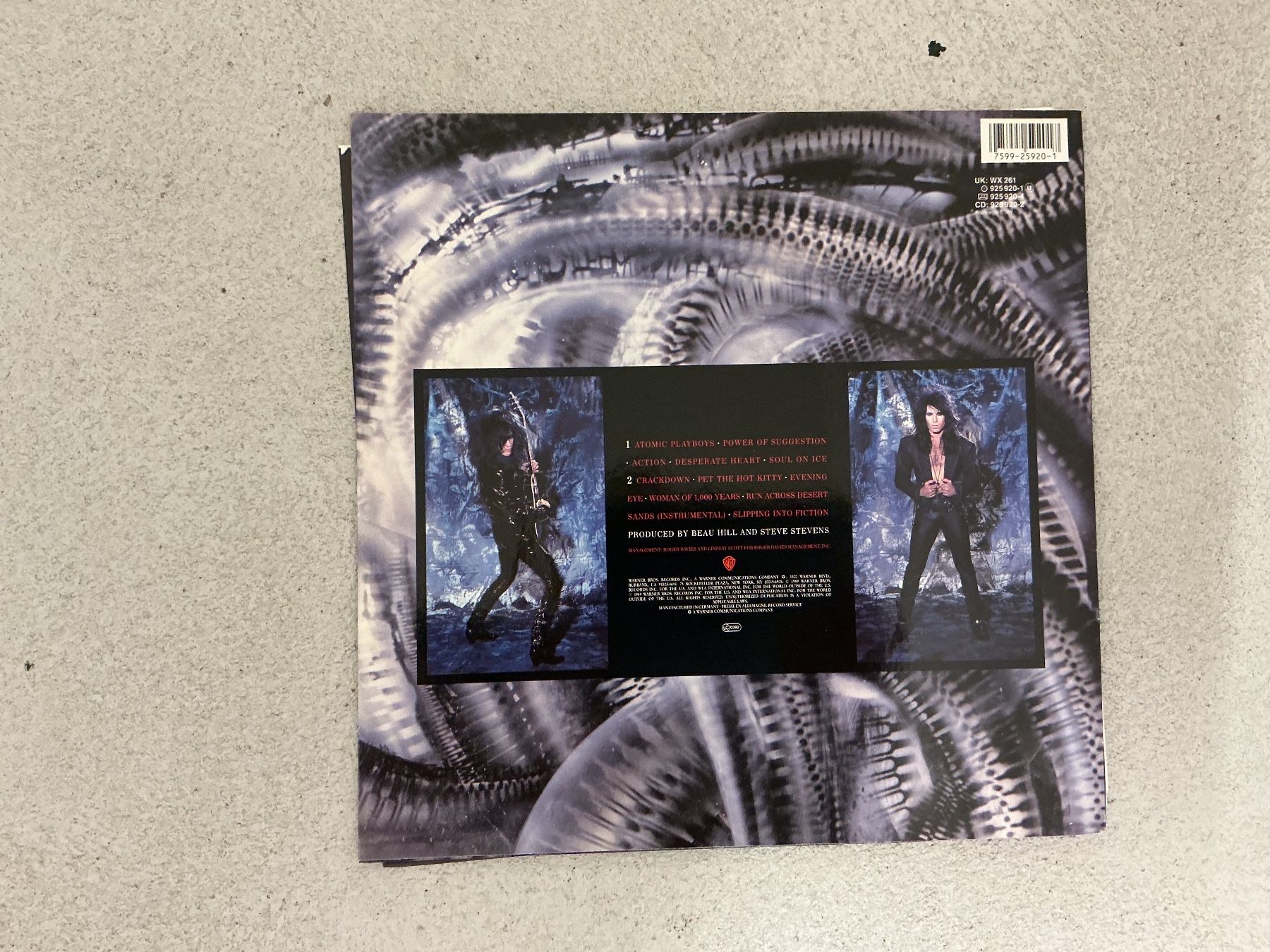 Dischi in vinile: Steve Stevens LP - Atomic Playboys – Usato da Winterthur venduto da Tumko_7_Vinyl 1
