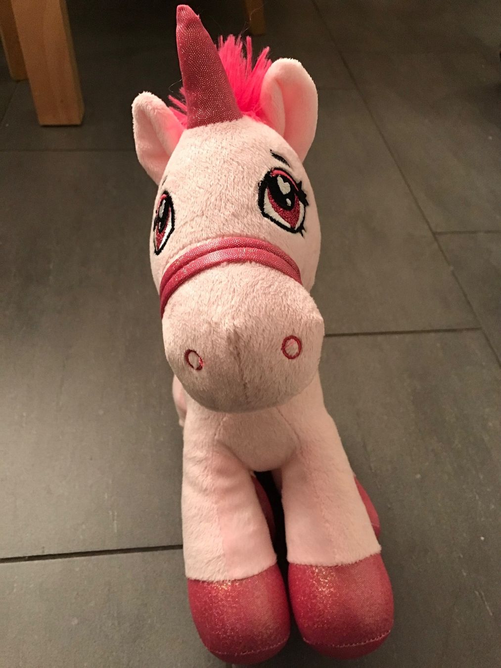 Spielzeuge: Plüschtier Einhorn rosa ca 35 cm hoch – Gebraucht aus Emmenbrücke von Hathor123 1
