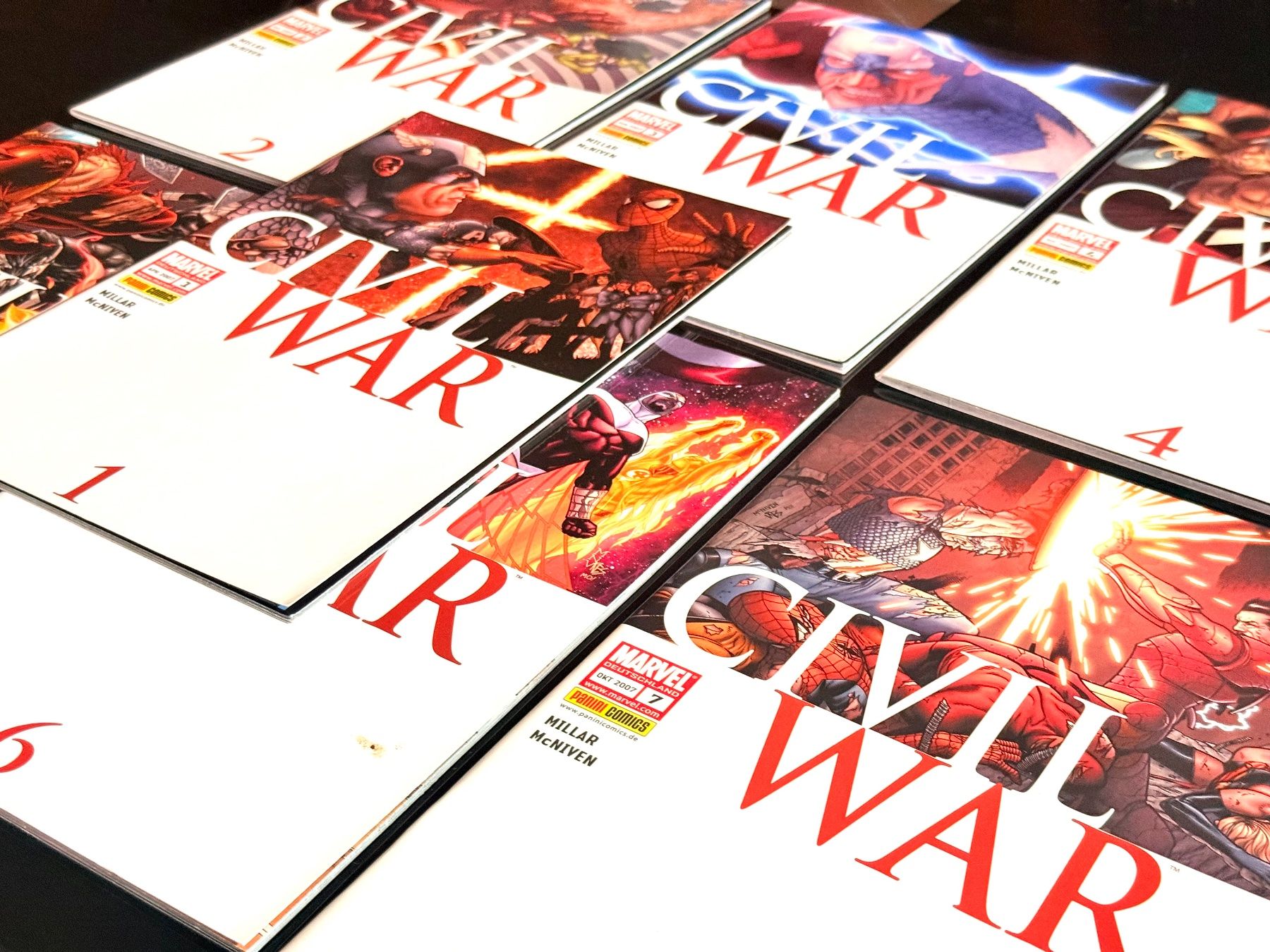 Fumetti: MARVEL Comics: CIVIL WAR row. New. – Nuovo (secondo la descrizione) da Zuerich venduto da SonderArt-Wertgut 5