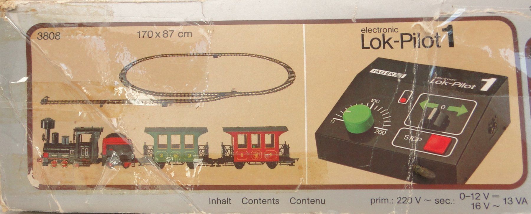 Faller Modellini di ferrovie: Faller e Train 3808 Lok-Pilot Spur 0 – Usato da Bülach venduto da cann11 5