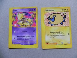 Abra Voltilamm Pokémon Sammelkarten Edition Ausgabe 2002 KP
