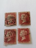 4mal One Penny Reds Stars 1856 