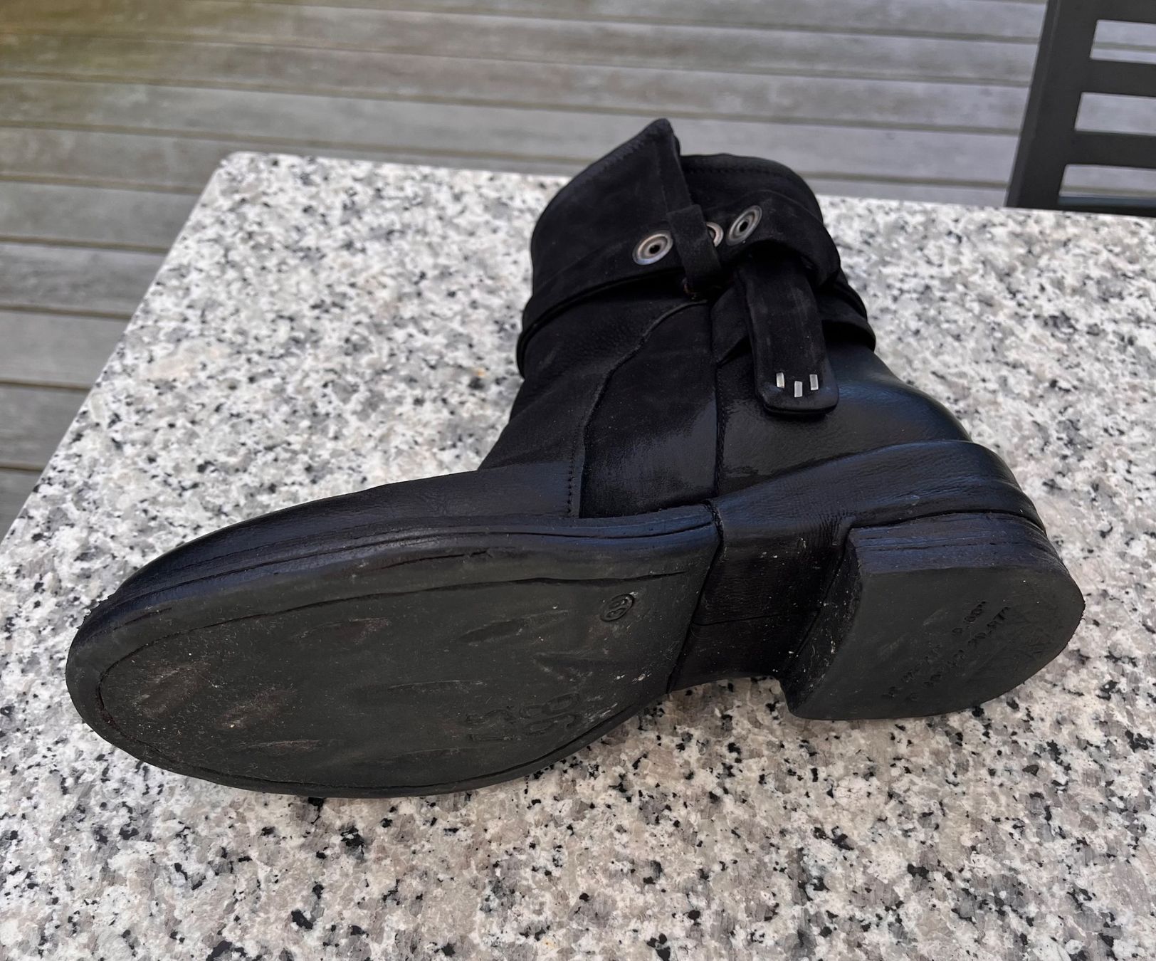 A.S.98 Scarpe da donna: AS98 Bikerstiefeletten schwarz – Usato da Zumikon venduto da valfedoz 3