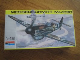 Messerschmitt  Me 109 G   Bausatz 1/48 Monogram NEU