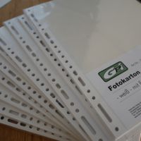 Fotokarton selbstklebend