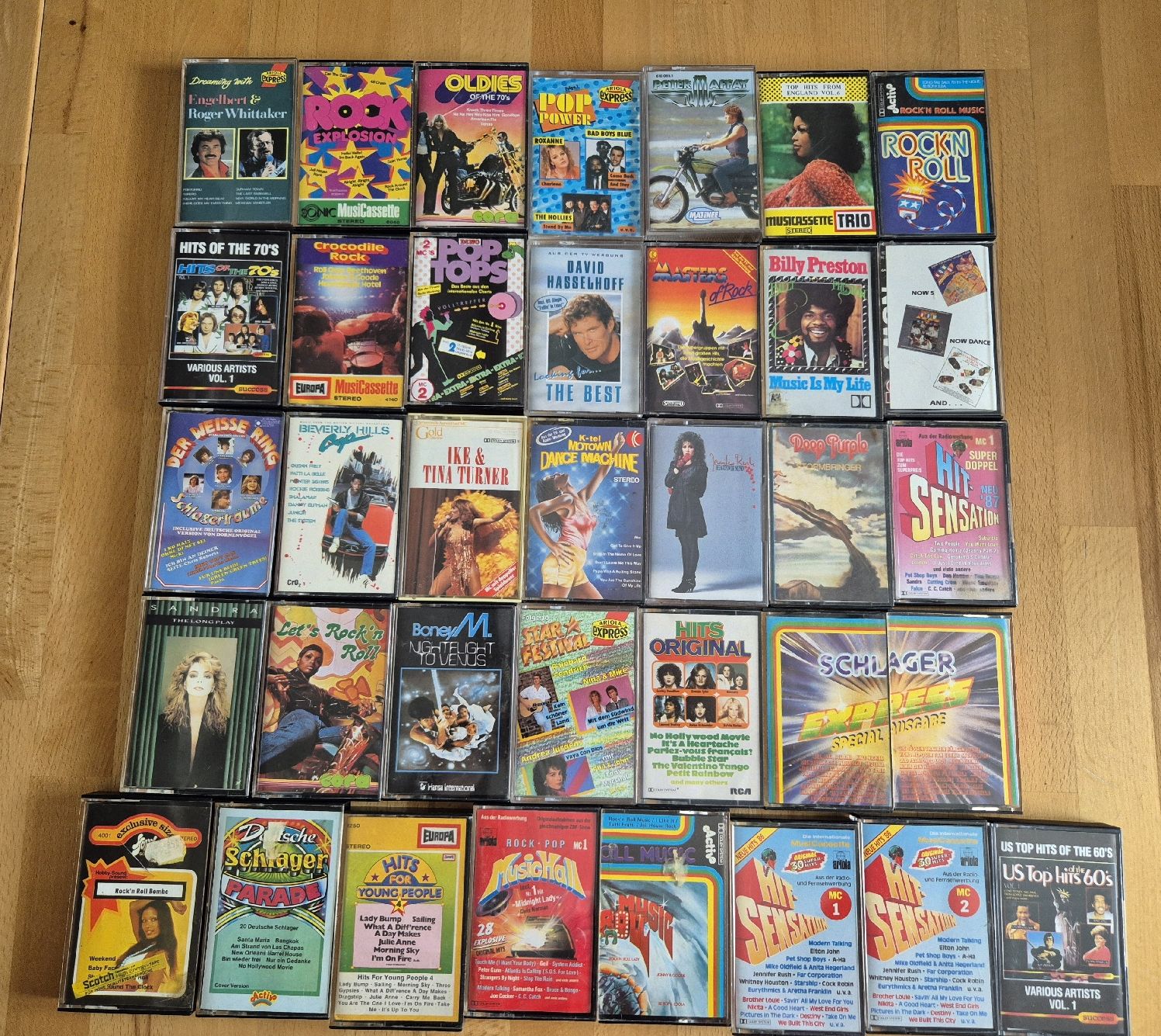 Musicassette: MC Musikkassetten Konvolut – Usato da Vilters venduto da Fleiflomi