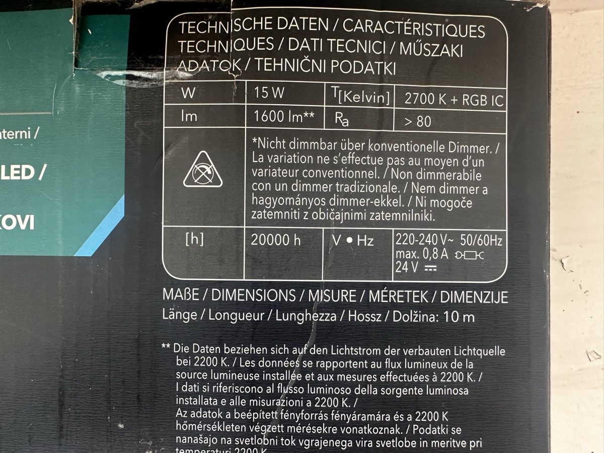 Ghirlande e barre luminose: NEU! CASALUX LED-Streifen – Nuovo e nell'imballaggio originale da Zürich venduto da chayen 3
