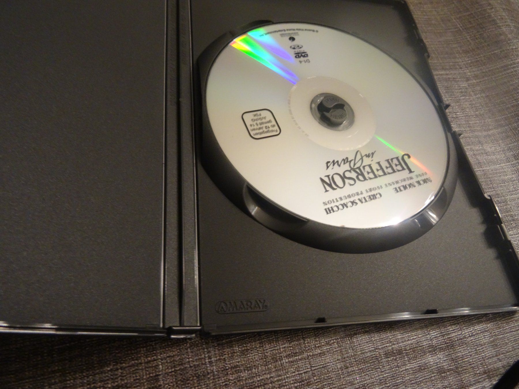 Alle DVDs: DVD Jefferson in Paris – Gebraucht aus Olten von Disc-Verkauf 1