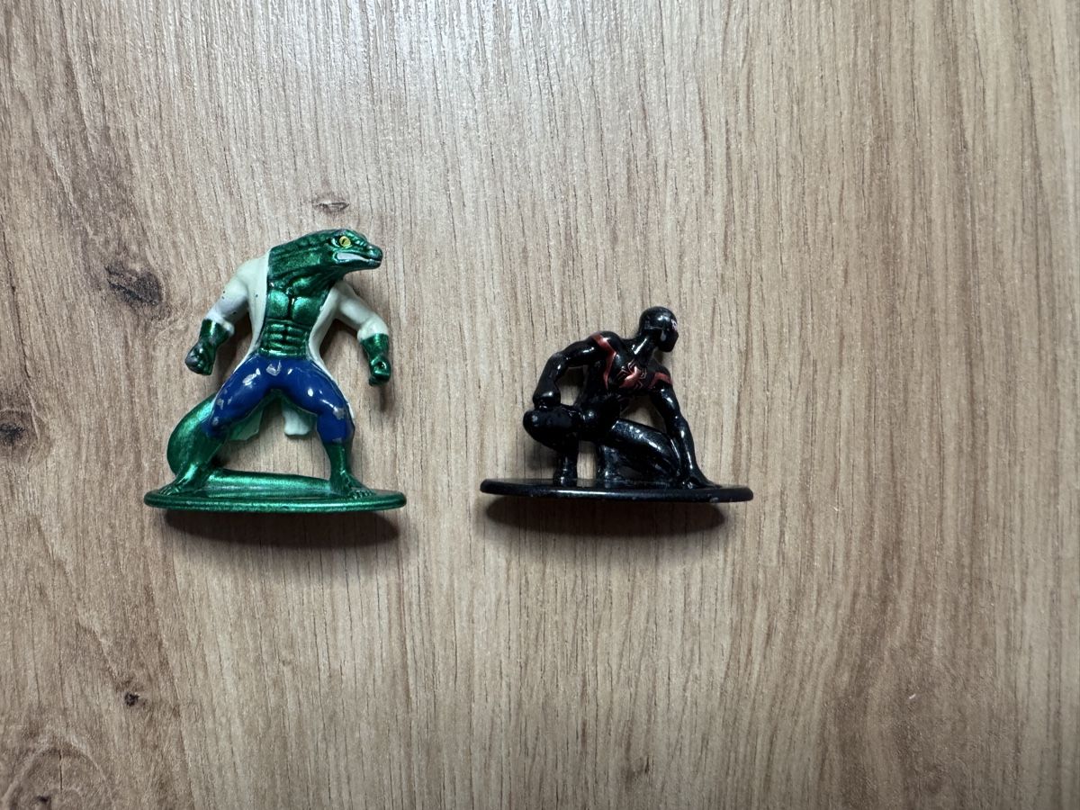 Marvel Statuette: Marvel Minifiguren Set: Lizard & Kid Arachnid, Jada Toys – Usato da Biberist venduto da etesummer