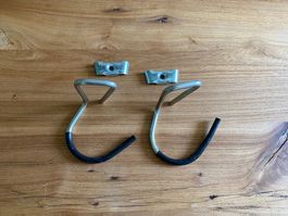 zwei Fahrradhaken