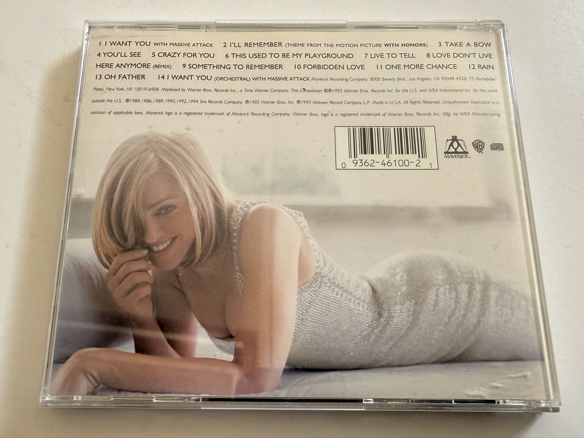 CD: CD Madonna Something To Remember Album – Usato da Oberried Brienz venduto da Chyara 1