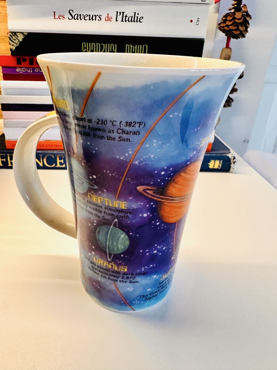 Tazze: Nice coffee/tea mug the solar system porcelain – Nuovo (secondo la descrizione) da Mont-sur-Lausanne venduto da jolieresale 1