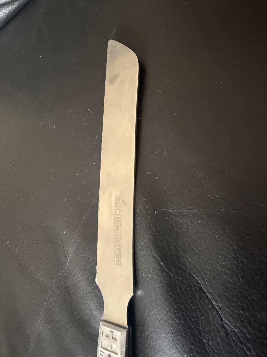 Küchenmesser: Brotmesser "Mehranbau dient der Heimat" Bucher-Guyer – Gebraucht aus Baden von noli.r 6