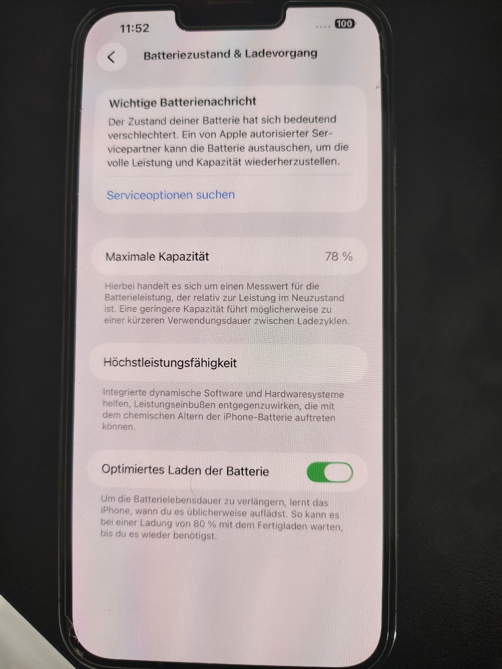 Apple Handys / Smartphones: iPhone 13 pro Max 256 GB Grau/Schwarz – Gebraucht aus Kaisten von nedo995 5