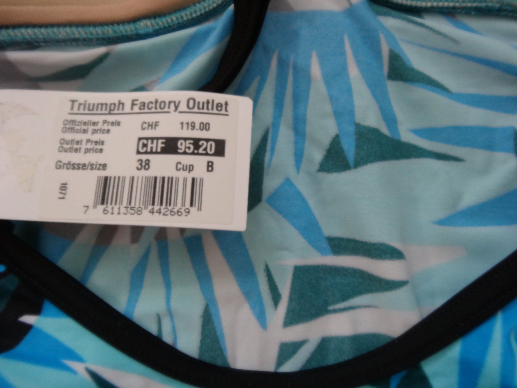 Triumph Costumi da bagno & Bikini: TRIUMPH Bikinianzug Gr 38 B. Fabrikneu – Nuovo e nell'imballaggio originale da Kleindöttingen venduto da nev_tn7c 4