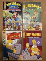Comics Simpsons und Futurama