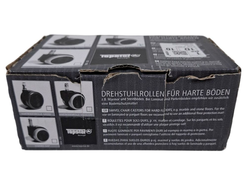 Sonstiges zum Lager & Transport: TOPSTAR Drehstuhlrollen, für harte Böden – Neu (gemäss Beschreibung) aus Solothurn von Restwert_SO 1