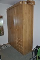 Qualitäts Kleider-Schrank Braun mit 4 Schubladen