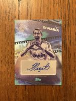 Topps Real Madrid Los Blancos Di Maria Autogrammkarte /75