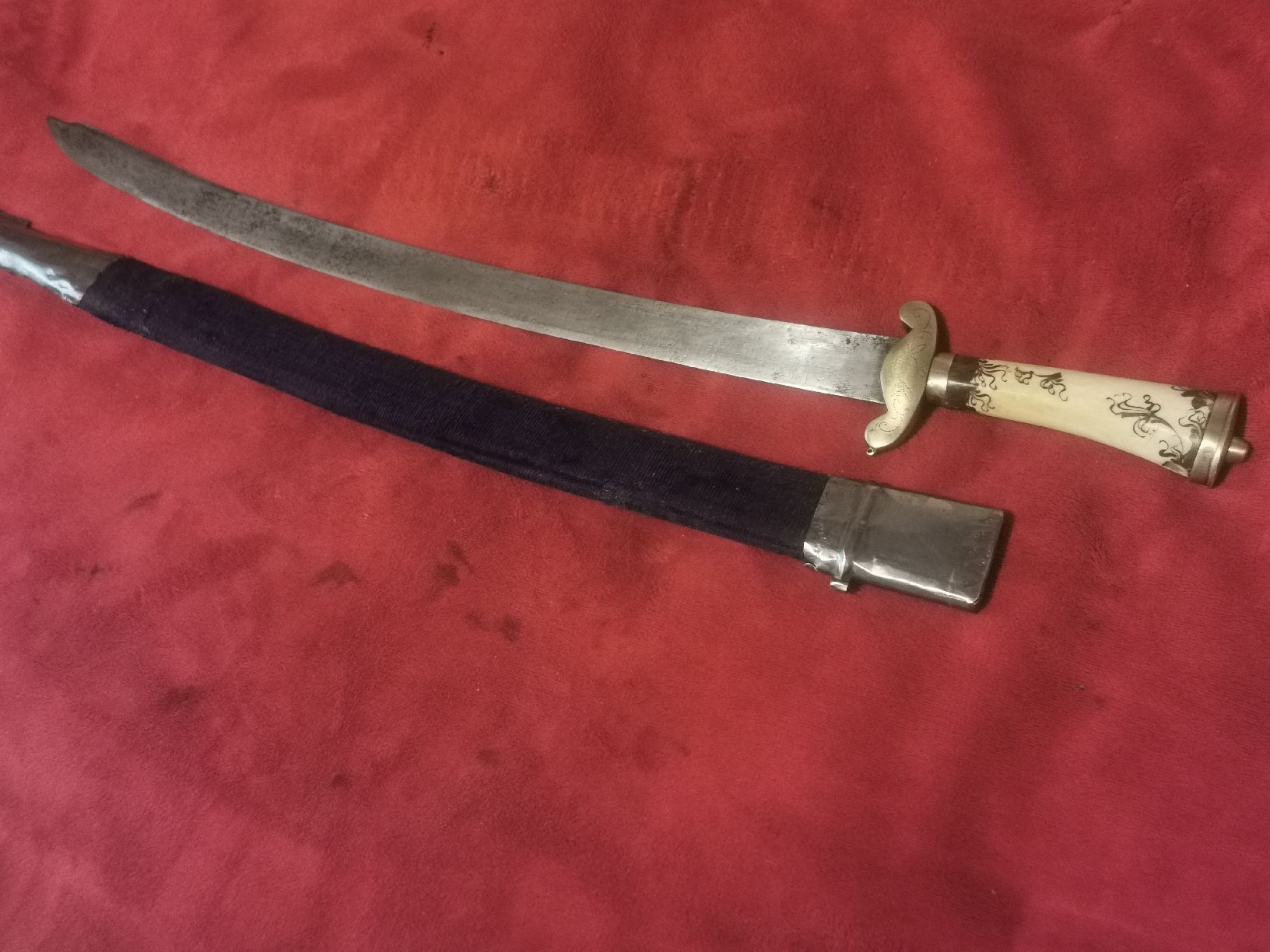 Posate: Antiker Hirschfänger Plaute um1800 – Usato da Mellingen venduto da fra_g7y8 1
