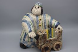 "" Clown mit Orgel Künstler Ueli Schmutz (1932-2024) *