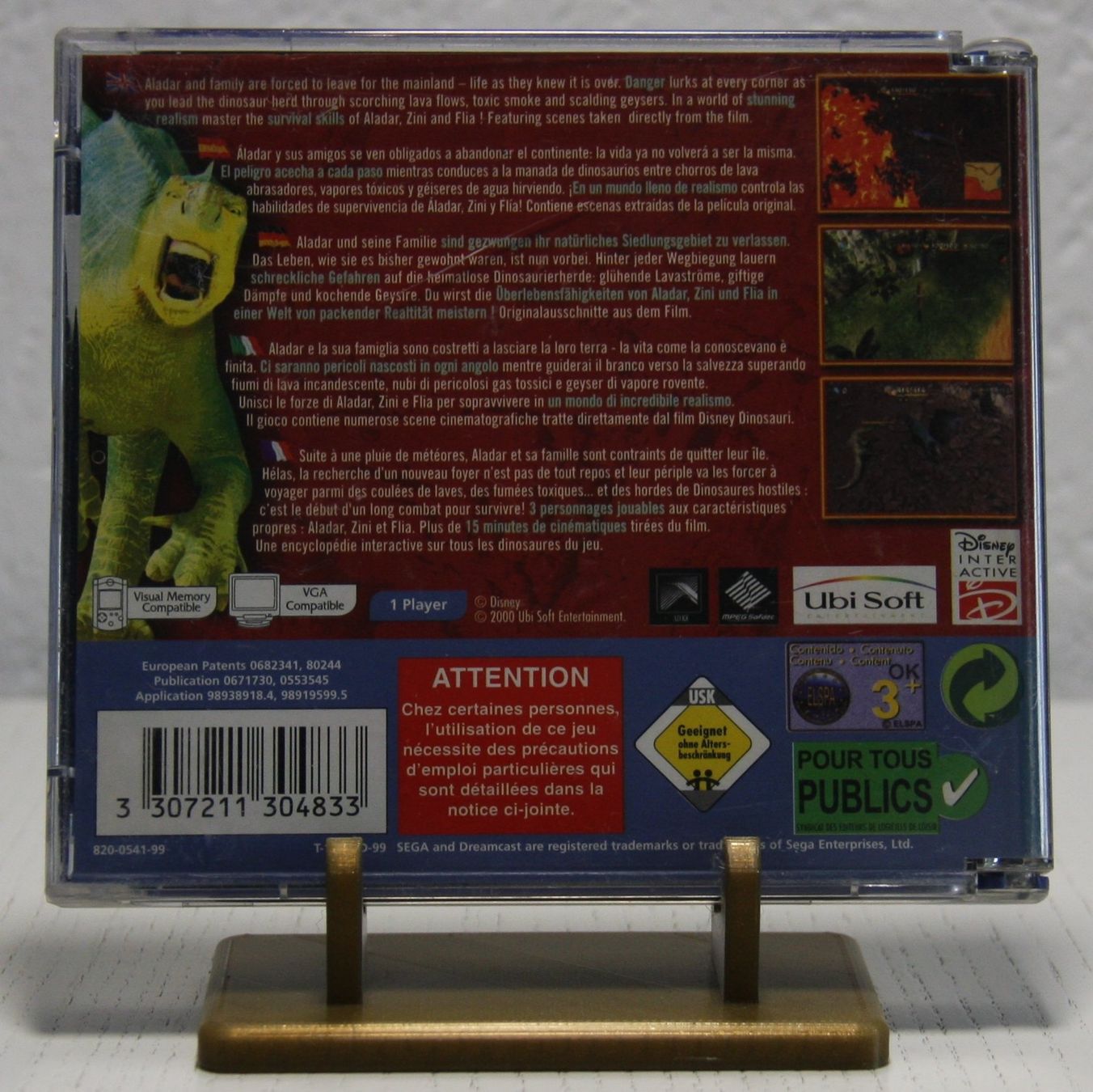 Sega Spiele: Sega Dreamcast Disneys Dinosaur – Gebraucht aus Fisibach von Retrogames24 1