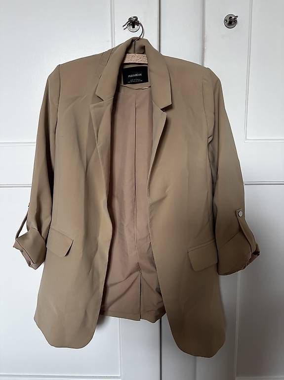 Pull&Bear Giacche: Pull&Bear Blazer, Beige, Grösse XS, Top Zustand! – Usato da Bern venduto da saeruhb