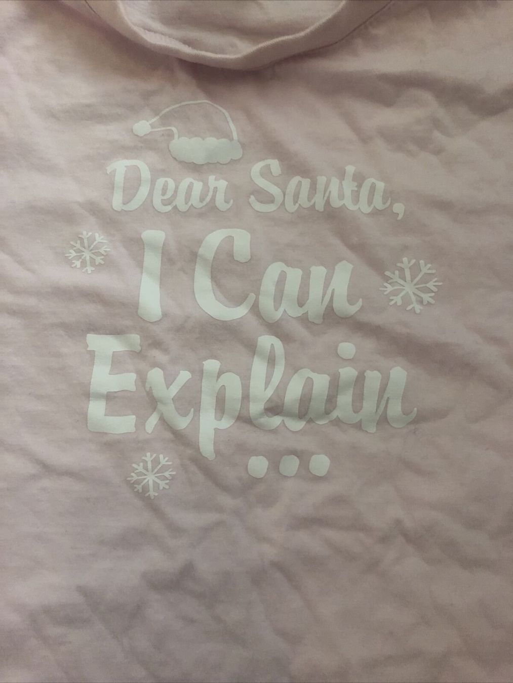 Hemden, T-Shirts & Polos: Kinder-Baumwollshirt „Dear Santa, I can explain…" – Gebraucht aus Basel von anna123456789 1