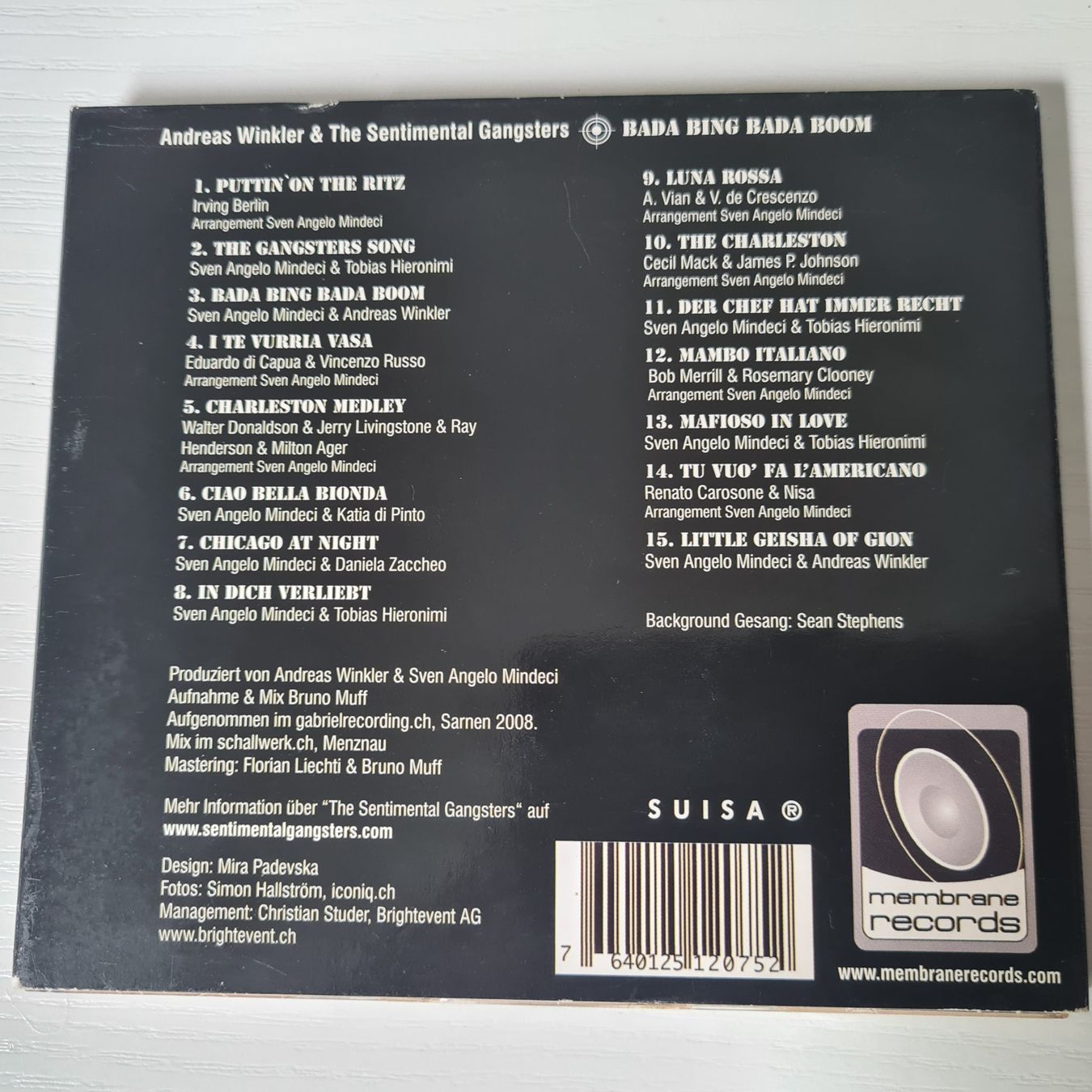 CD: Andreas Winkler CD "Bada Bing Bada Boom" – Usato da Liestal venduto da tower01 1