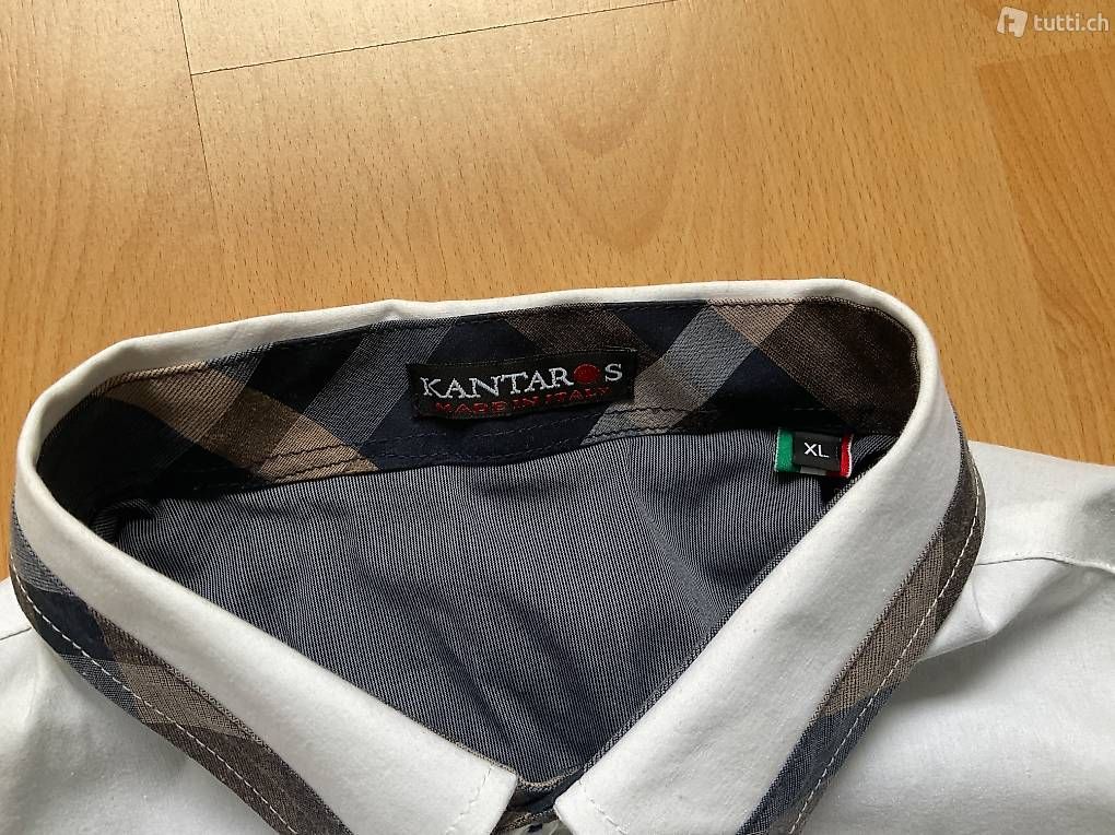 Camicie: Kantaros Buisness Hemd made in Italy – Usato da huttwil venduto da care.b 1