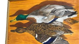De Checchi (1982), Original Signed Painting Tableau